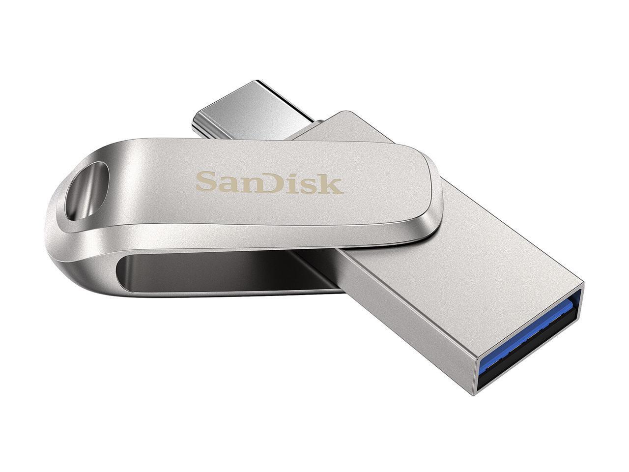 SanDisk Ultra Dual Drive Luxe USB Type-C & Lightnight Connector