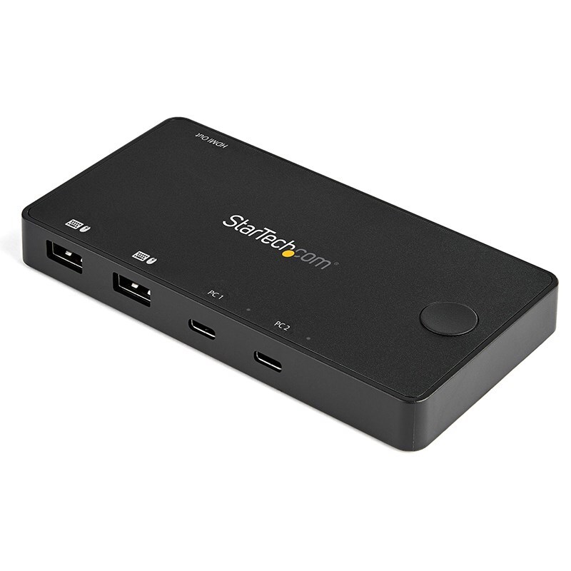 StarTech Port USB C KVM Switch 4K 60Hz HDMI Compact UHD Desktop KVM  Switch DeviceDeal