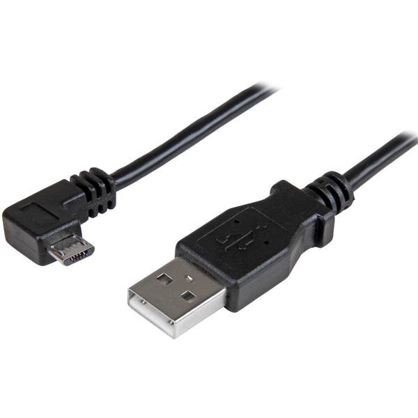 StarTech 0.5m Micro USB Charge Cable Right Angle Micro USB 24AWG
