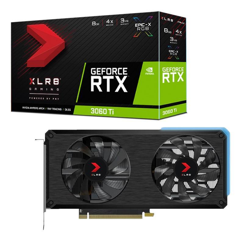 PNY GeForce RTX 3060 Ti XLR8 Gaming REVEL EPIC-X RGB 8GB Video