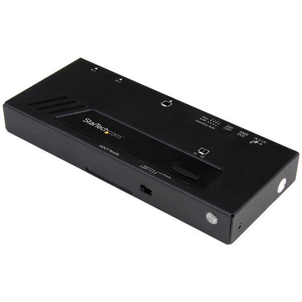 StarTech 2Port 4K HDMI switch with fast switching and autosensing
