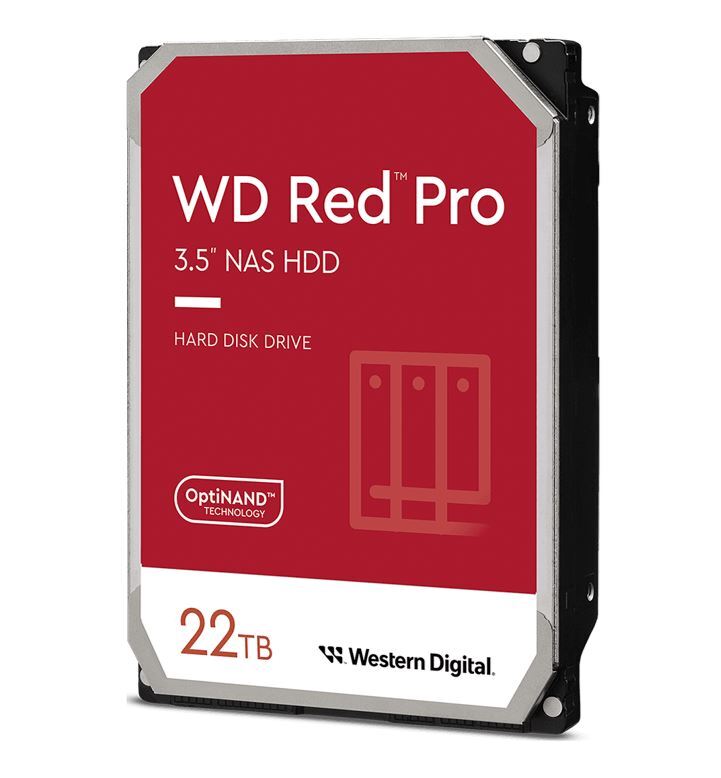 Western Digital Red Pro 22TB 3.5' NAS HDD SATA3 7200RPM 512MB Cache  |DeviceDeal