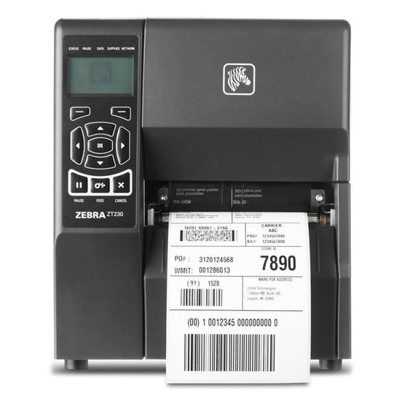 Zebra ZT230 203DPI Thermal Transfer Printer USB,