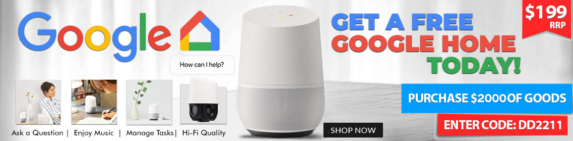 Get a Free Google Home Today - Purchase $2000 OF GOODS