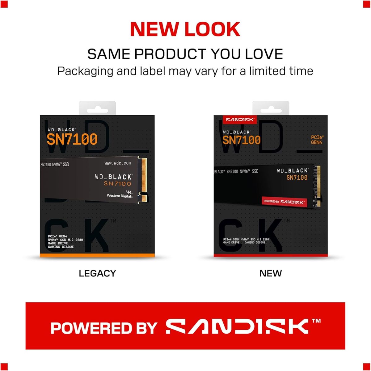 Sandisk Black SSD