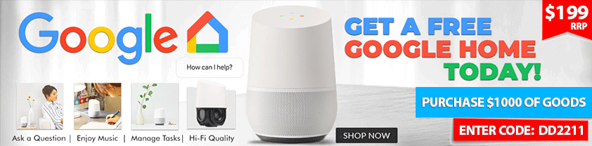 Get a Free Google Home Today - Purchase $2000 OF GOODS