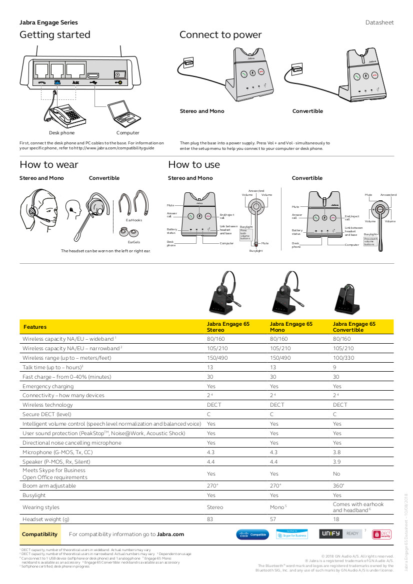 Jabra Engage 65