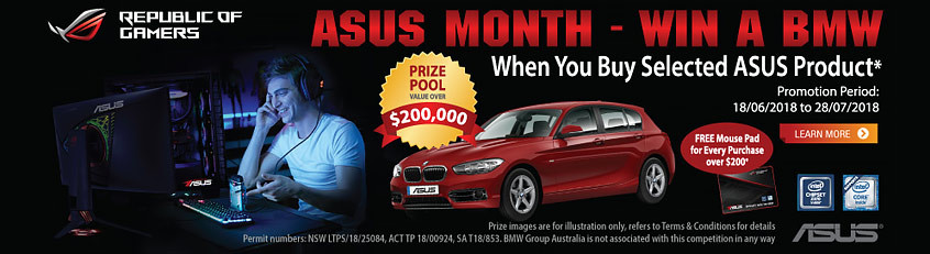 Device Deal and ASUS Month - Chance to Win a BMW