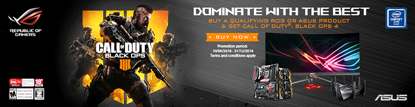 ASUS - Call of Duty Black Ops 4 Promotion