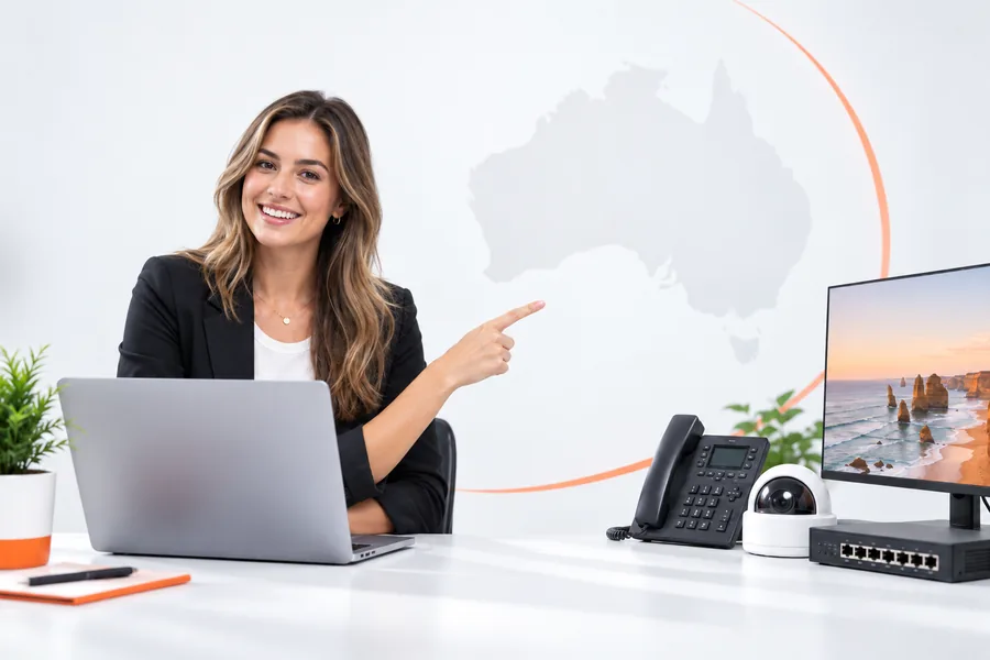 Australian customer receiving local technology support