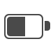 Half-full battery