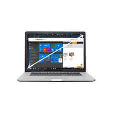 Compact laptop representing 10-inch to 12.9-inch screen sizes