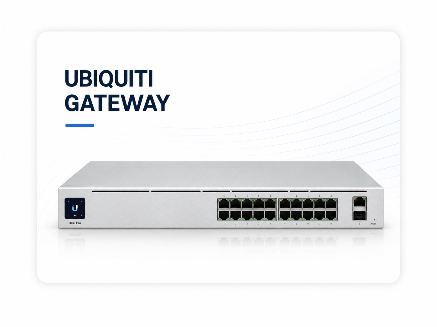 ubiquiti gateway