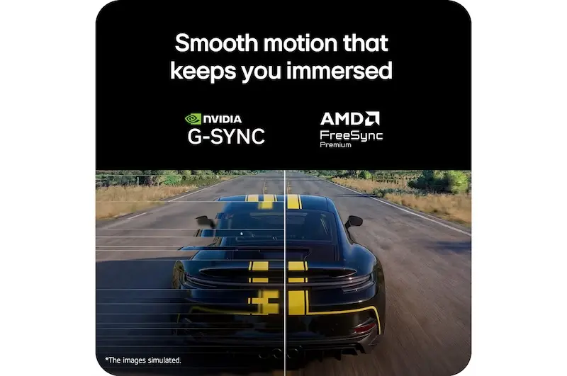 LG 27GM950B with NVIDIA G-SYNC Compatible and AMD FreeSync Premium support