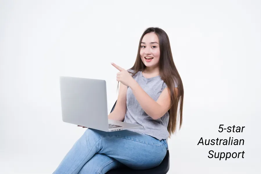 Australian customer receiving local technology support