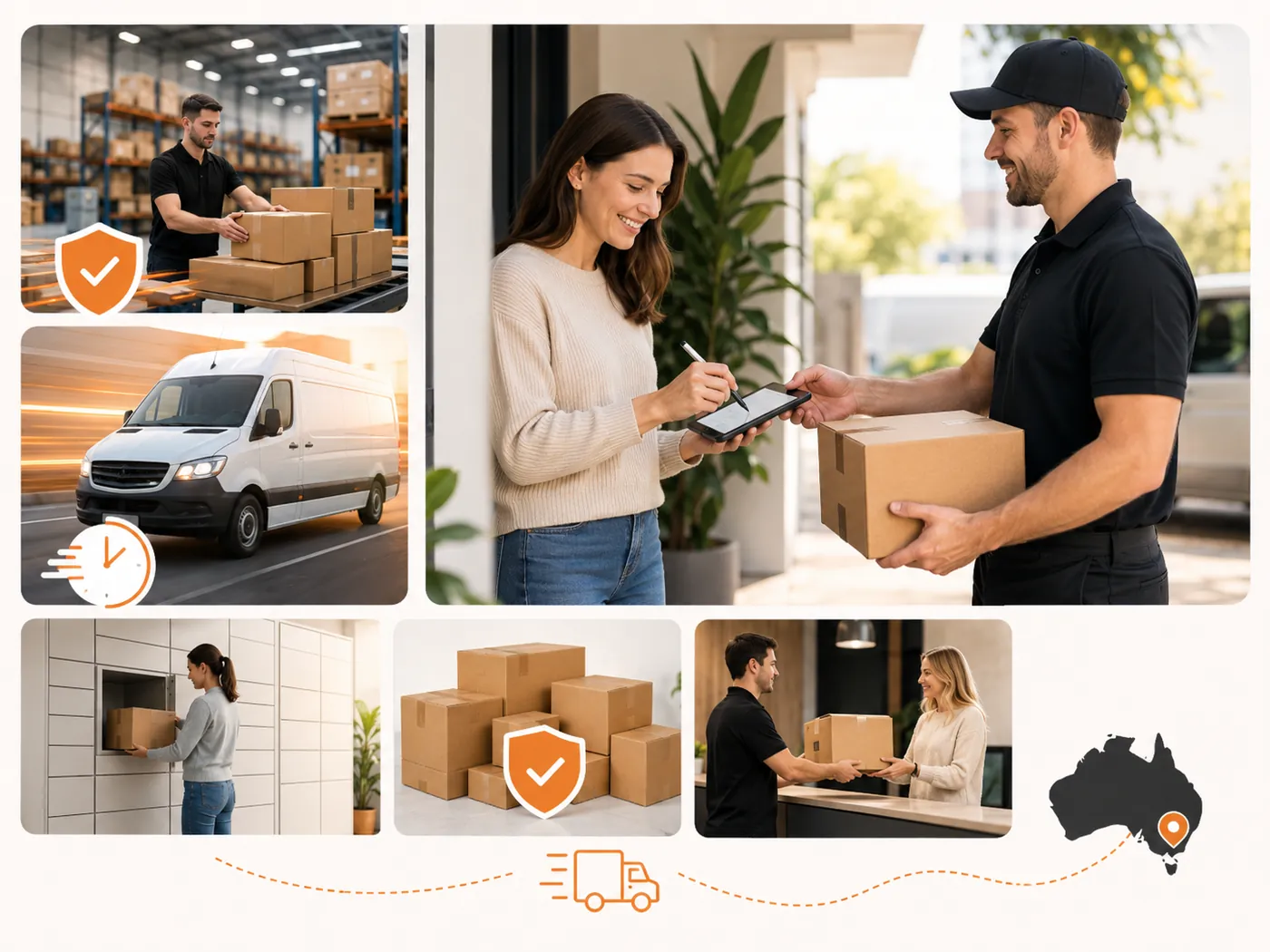 DeviceDeal delivery, insured shipping and warehouse pickup