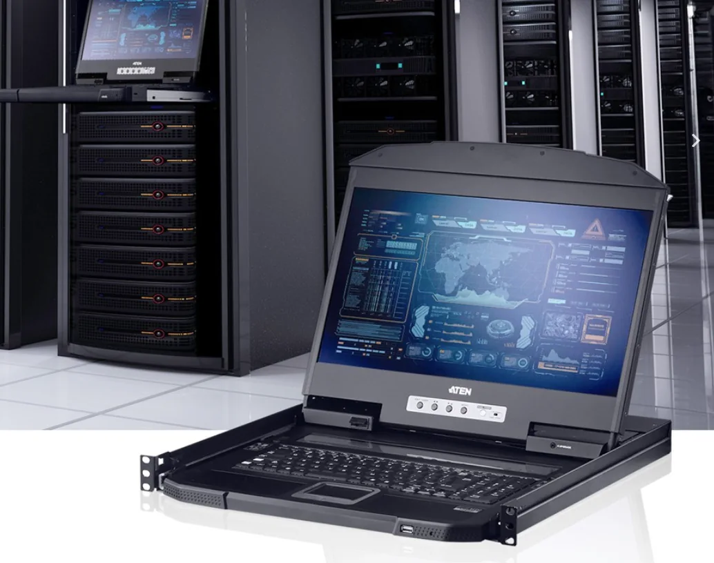 Eaton rack console and server room power infrastructure