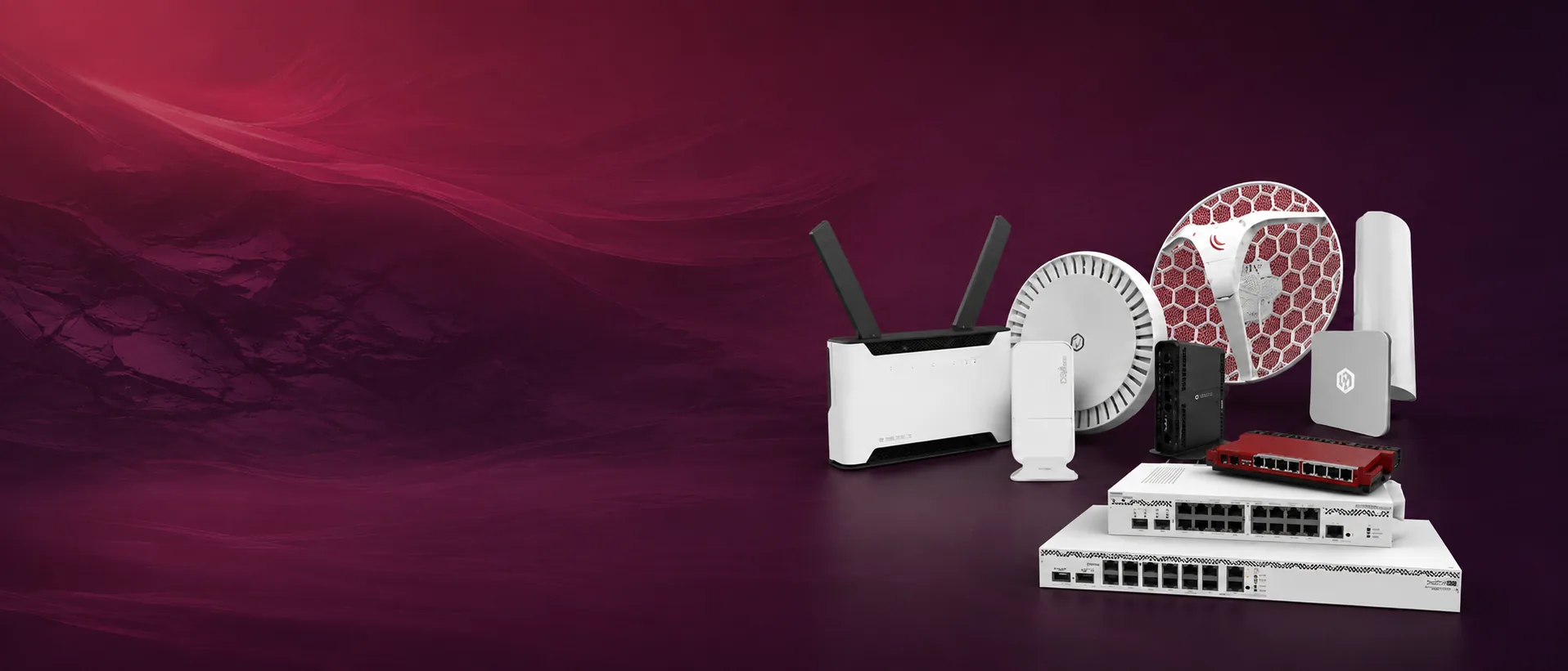 MikroTik routers, switches and wireless networking products