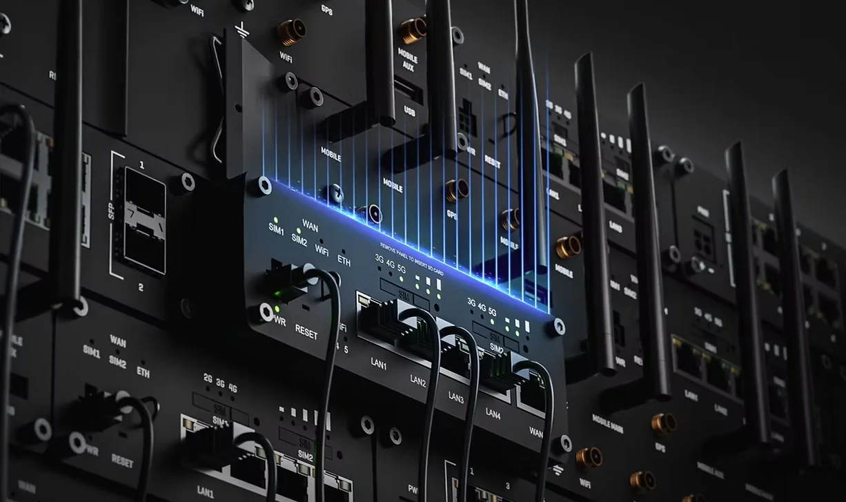 Teltonika industrial cellular routers with 4G and 5G connectivity