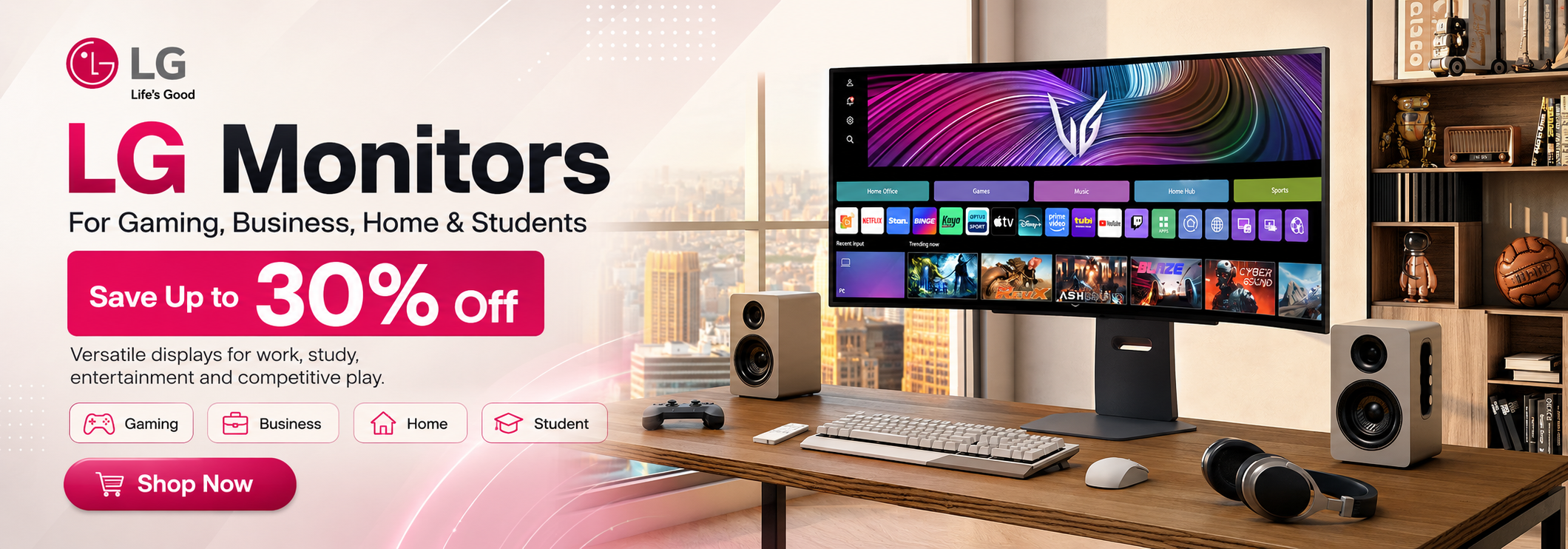 LG monitors