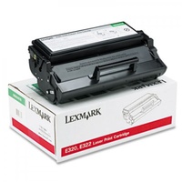 Lexmark BLACK (RETURN PROGRAM) TONER, YIELD 3000 PAGES FOR E320, E322, E323