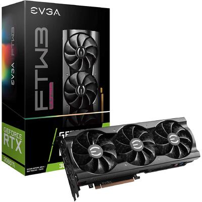 EVGA GeForce RTX 3060 Ti FTW3 ULTRA GAMING LHR, GDDR6 Video Card - 08G-P5-3667-KL