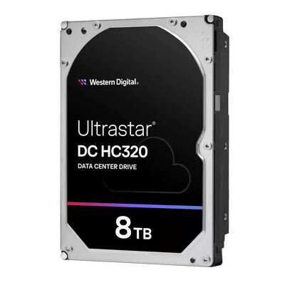 WD Ultrastar 0B36404 8TB 3.5" Enterprise HDD SATA 256MB 7200RPM 512E HUS728T8TALE6L4