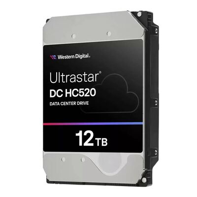 WD 12TB Ultrastar DC HC520 0F30146 3.5" SATA 7200RPM 512e SE HE12 Hard Drive HUH721212ALE604