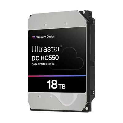 WD 18TB Ultrastar 0F38459 DC HC550 3.5" 512e/4Kn SATA 7200RPM Hard Drive WUH721818ALE6L4