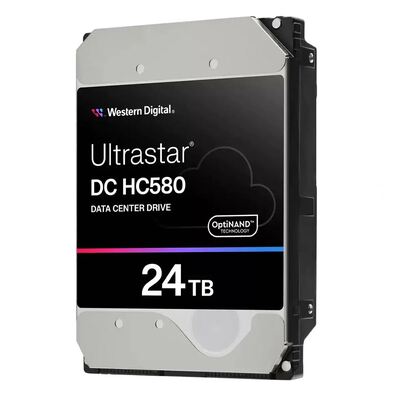 WD 24TB Ultrastar DC HC580 0F62796 WUH722424ALE6L4 - hard drive -  SATA 6Gb/s Model