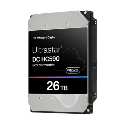 WD 26TB 0F65672 Ultrastar DC HC590 SE 3.5 Inch SATA 7200RPM Enterprise HDD