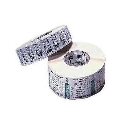 Zebra Label, Paper, 4x6in (101.6x152.4mm); DT, Z-Perform 2000D, Value Coated, All-Temp Adhesive, 3in (76.2mm) core, 1000/roll - 10000290