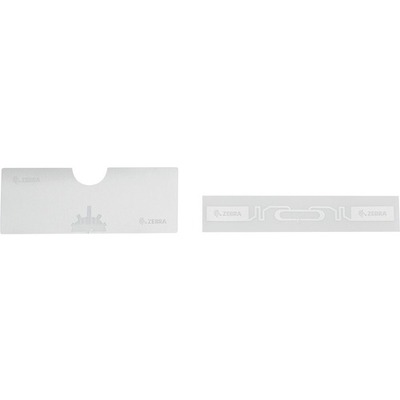 Zebra Label Polypropylene 4x6in 101.6x152.4mm DT PolyPro 4000D High Performance Coated All-Temp Adhesive 0.75in 19.1mm core RFID 65/roll Plain - 10034
