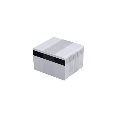 ZEBRA CARDS PVC 30MIL HICO RETRANSFER 500/BOX WHI - 104523-813