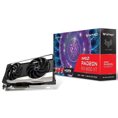 Sapphire NITRO+ AMD Radeon RX 6650 XT 8GB Video Card - 11319-01-20G