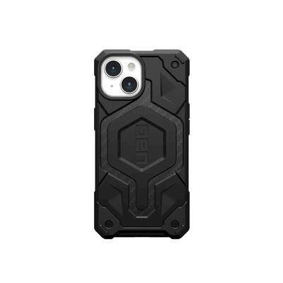 UAG Monarch Pro MagSafe Apple iPhone 15 (6.1') Case - Carbon Fiber (114219114242),25 ft. Drop Protection (7.6M), 5 Layers of Protection,Tactical Grip