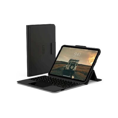 UAG Apple iPad 10.9' 10th Gen Bluetooth Keyboard w/ Trackpad, English - Black/Ash (124412114031)