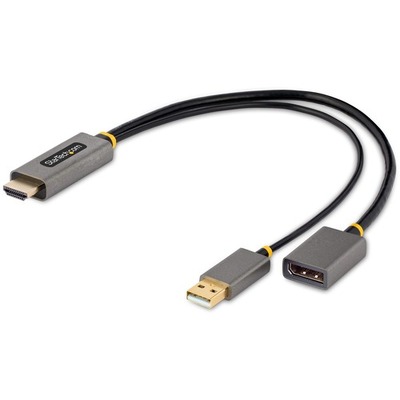 STARTECH HDMI to DisplayPort Adapter HDMI 4K60Hz - 128-HDMI-DISPLAYPORT