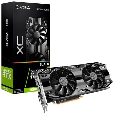 EVGA GeForce RTX 2060 XC BLACK GAMING 12GB Video card - 12G-P4-2261-KR