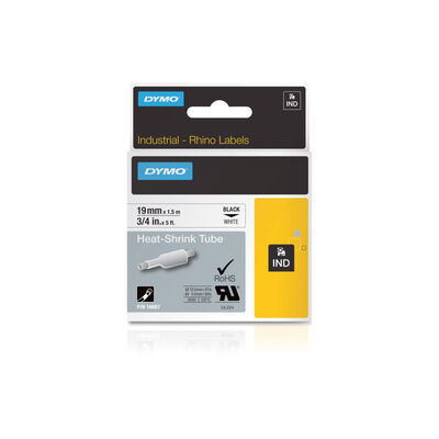 Dymo Rhno Tube Ht Shrk 19mm Wh