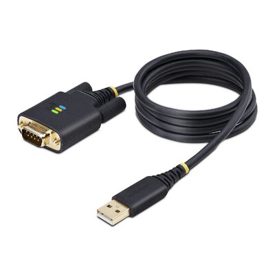 StarTech 1P3FFCB-USB-SERIAL 3ft/1m USB to RS232 Serial Adapter Cable