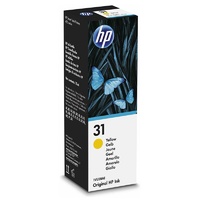 HP 31 70ML Original Ink Bottle - Yellow (1VU28AA)