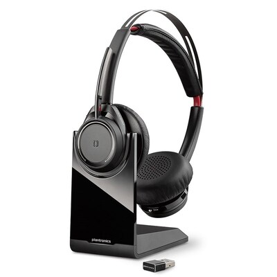 Poly Voyager Focus UC ANC Stereo Bluetooth Headset With Stand