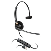 Poly EncorePro HW515 Monaural USB PC Headset with Inline Control
