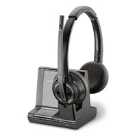 HP POLY SAVI OFFICE W8220 OTH WIRELESS UC STEREO DECT HEADSET,PC/DESKPHONE/MOB, USB-A - 8D3J2AA
