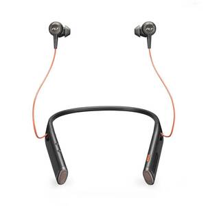 Poly Voyager 6200 UC Bluetooth Neckband Headset with Earbuds - Black
