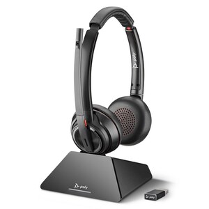 Poly Savi 8220 UC USB-A Stereo Wireless DECT Headset System