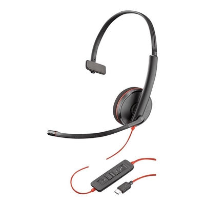 Poly Blackwire C3210 UC Mono USB-C Headset - 8X214AA