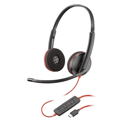 Poly Blackwire C3220 UC Stereo USB-C Headset