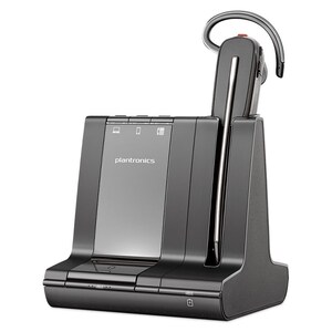 Poly Savi 8240 UC MS USB-A Convertible Wireless DECT Headset System
